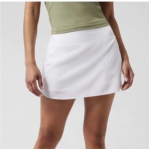 Athleta White Athletic Skort
